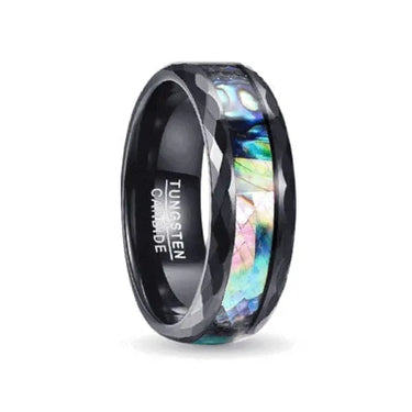 Orbit Rings Tungsten Carbide 5 Galaxy